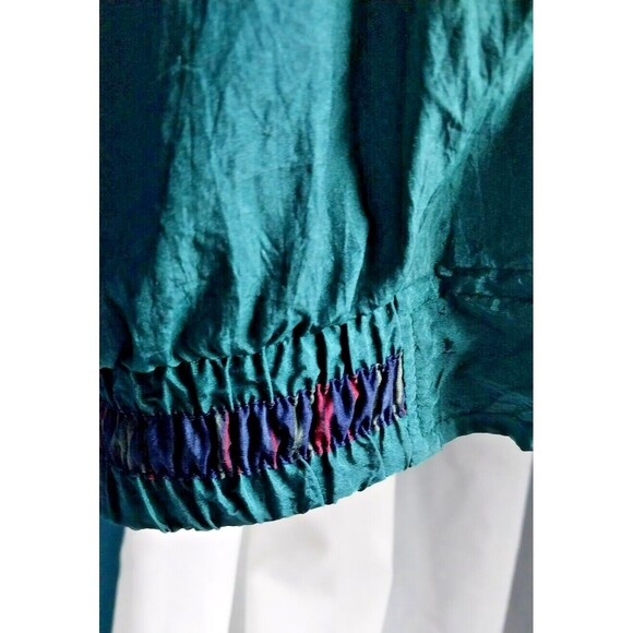 Vintage 80’s Active Frontier Jacket Medium Blue, Green and Maroon - Picture 5 of 8